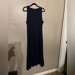 J Crew Vintage Cotton Boatneck Tank Dress, XL, lightly worn